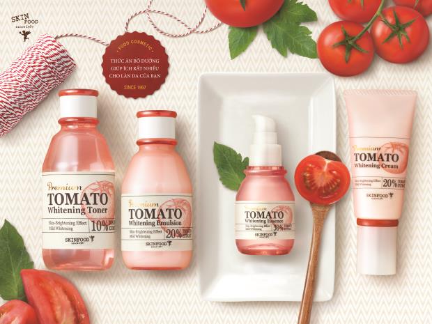 Bộ dưỡng da cà chua Foodaholic Tomato